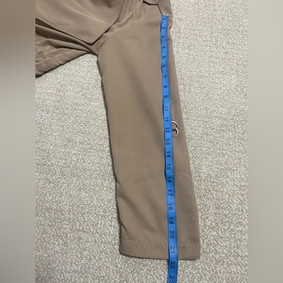 Stradivarius Olive Trench Coat Size S - Picture 15 of 16